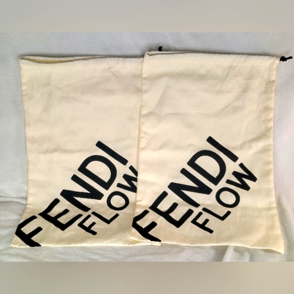 FENDI FLOW dust bags (2) 18x12